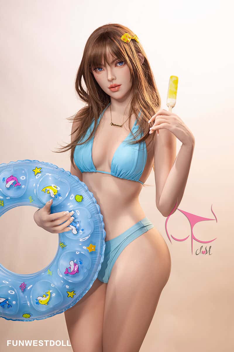 Test de la poupée sexuelle réaliste Funwest Doll - Lexie (157 cm, bonnet C) en TPE - FWD042