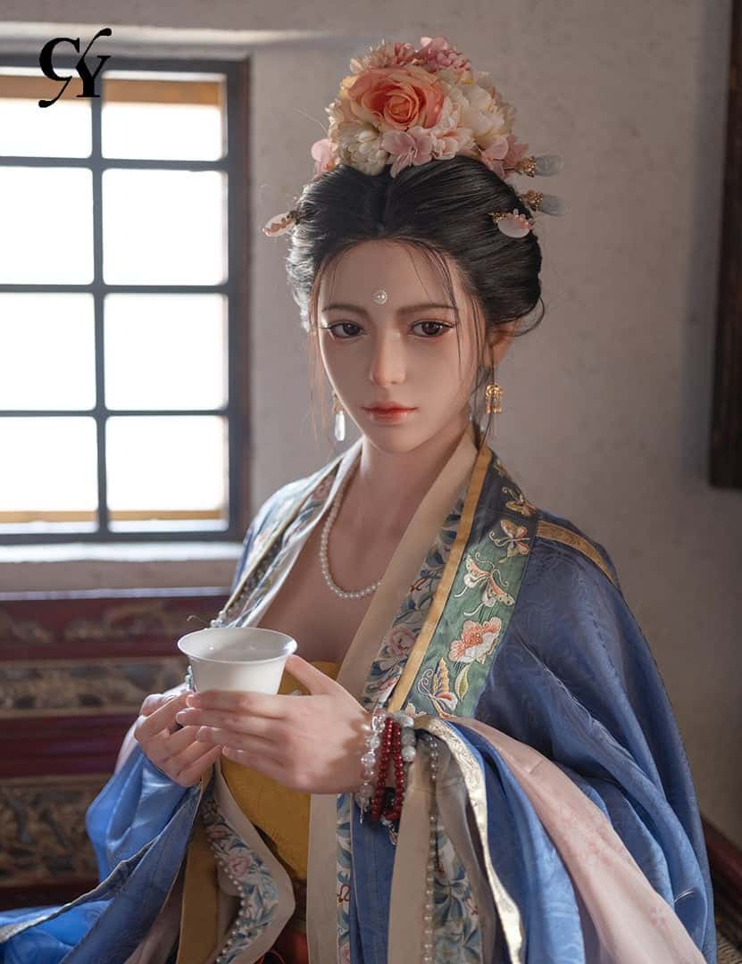 Test de la poupée sexuelle réaliste TOP-CYDOLL - Wan : bonnet D 167 cm - Set-14