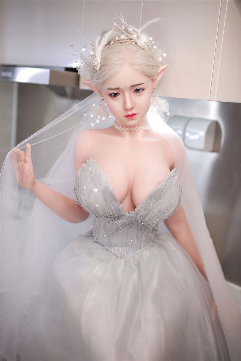 Test de la tête en silicone JingYa de JYDOLL : découvrez le réalisme de la poupée sexuelle asiatique JYDoll
