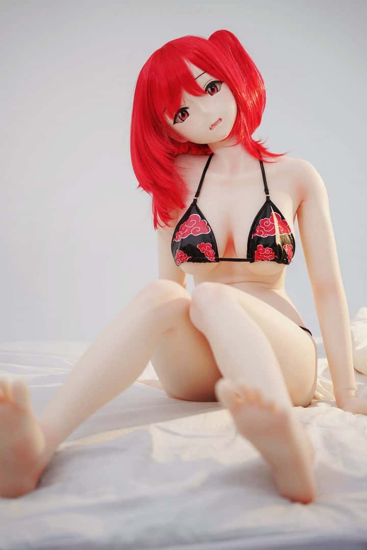 Test de la poupée sexuelle en silicone ultra-douce IROKEBIJIN Shiori(B)