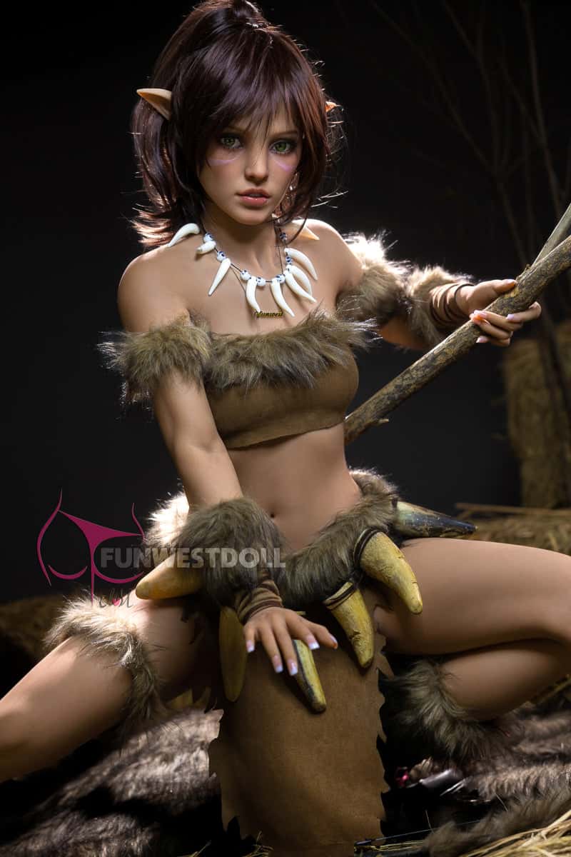 Test de la poupée sexuelle réaliste Funwest Doll - Kylie (159 cm, bonnet A) en TPE - FWD089