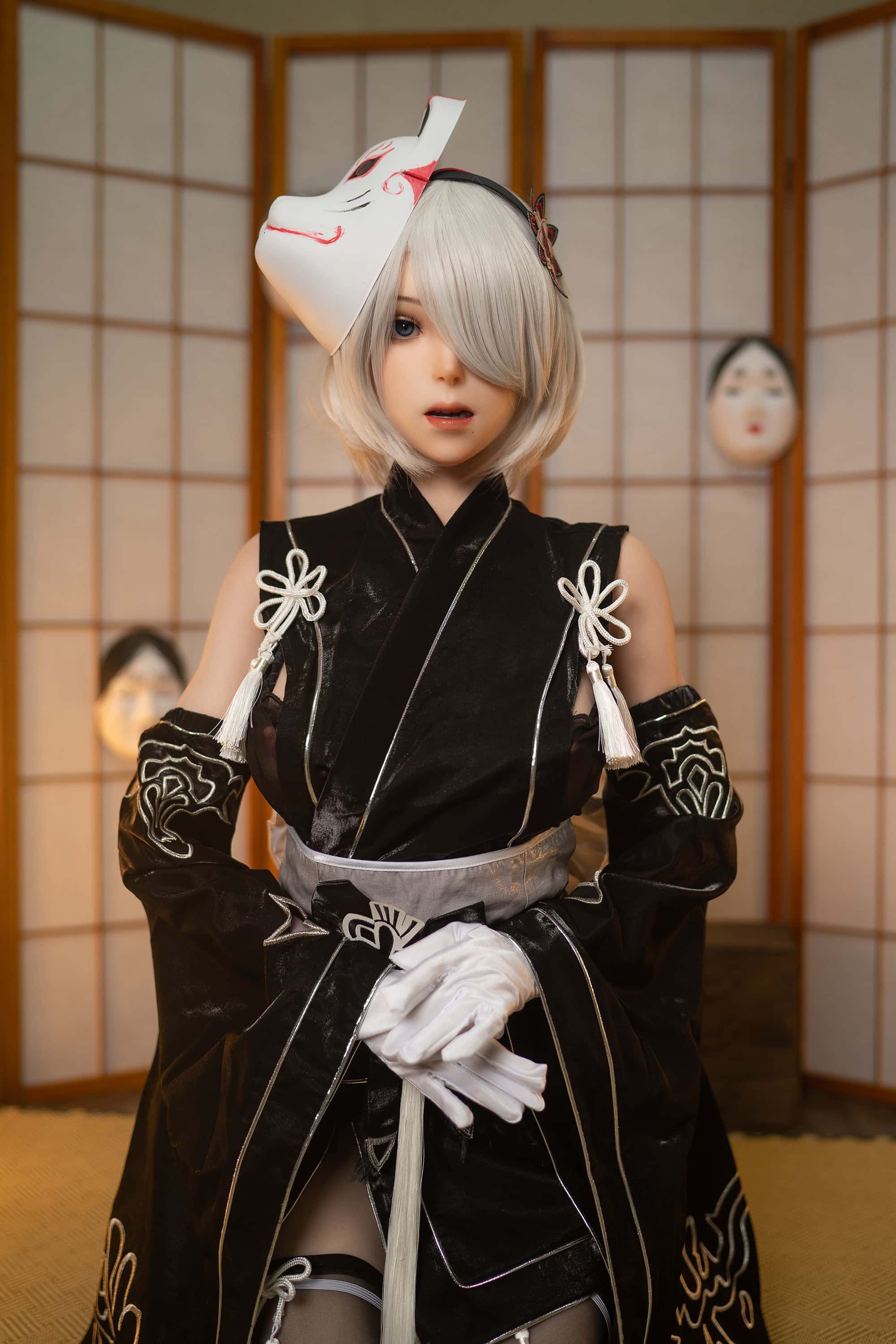 Poupée Game Lady YoRHa : un test complet de la poupée sexuelle anime en silicone de 171 cm avec bonnet G et tête ROS