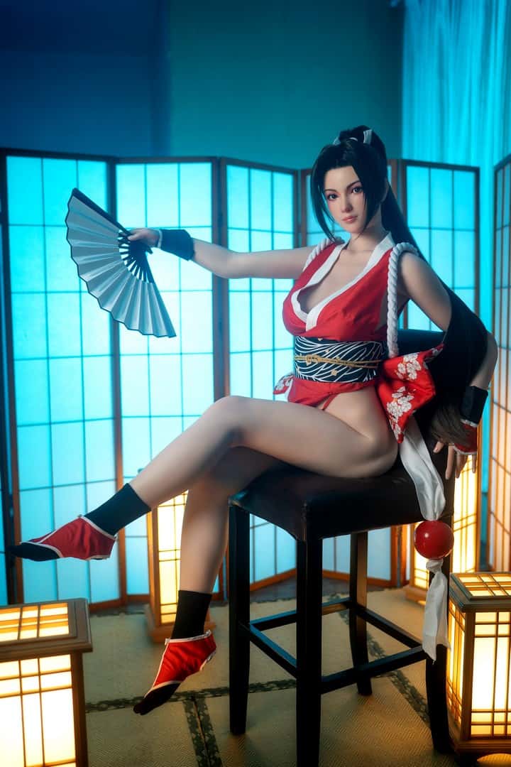 Game Lady Doll - Mai Shiranui : une évaluation complète de la poupée sexuelle anime en silicone de 168 cm, bonnet E